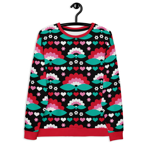 FALL IN LOVE red - Sweatshirt - SHALMIAK