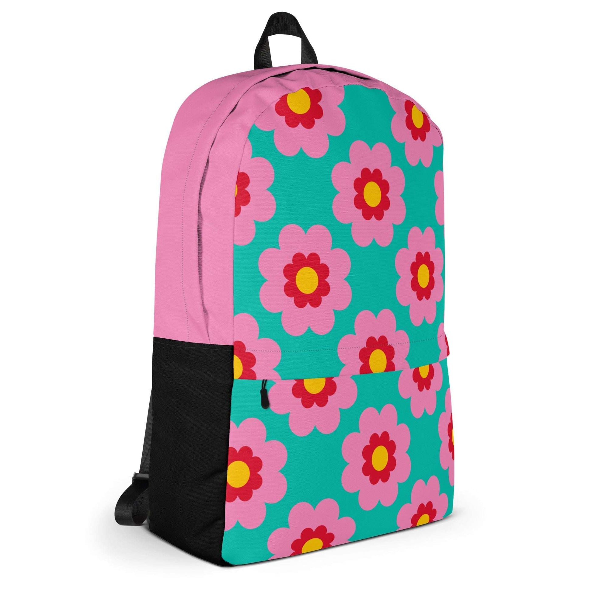 Backpack - FANCY BLOOM pink mint