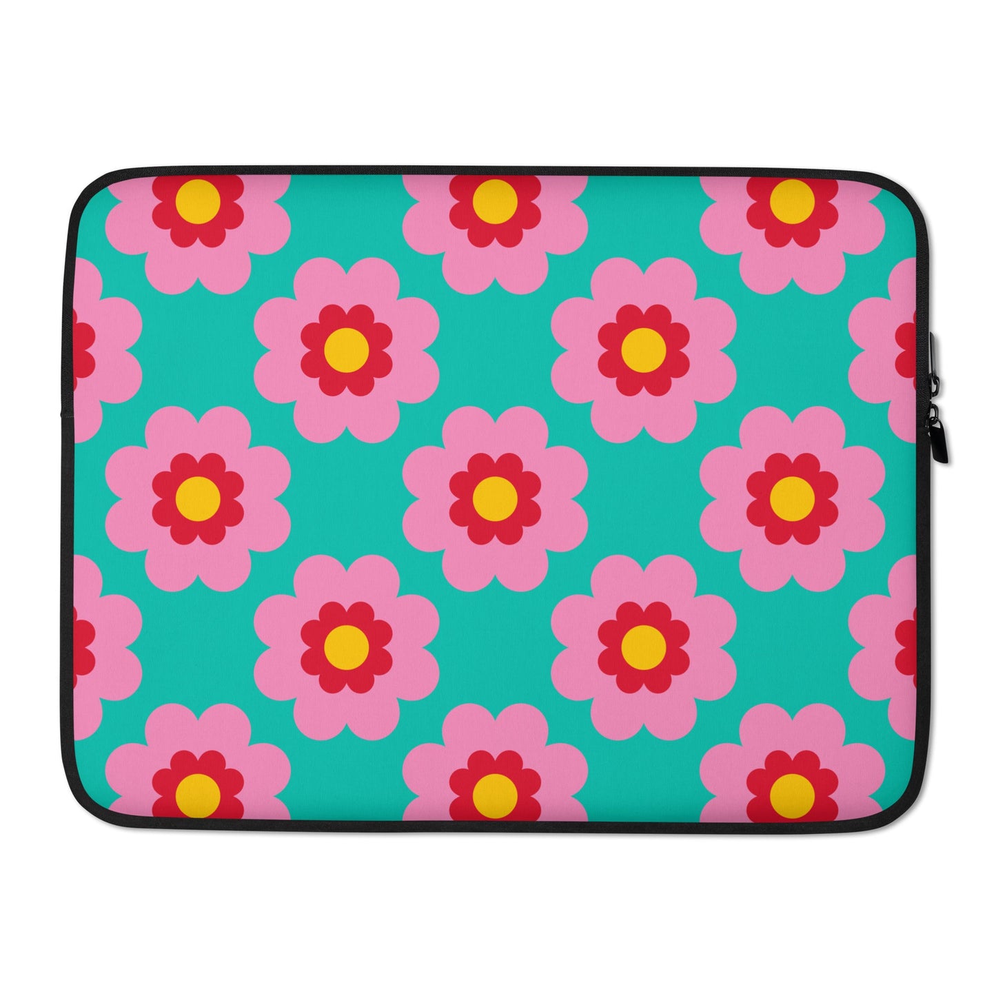 FANCY BLOOM pink mint - Laptop Sleeve - SHALMIAK