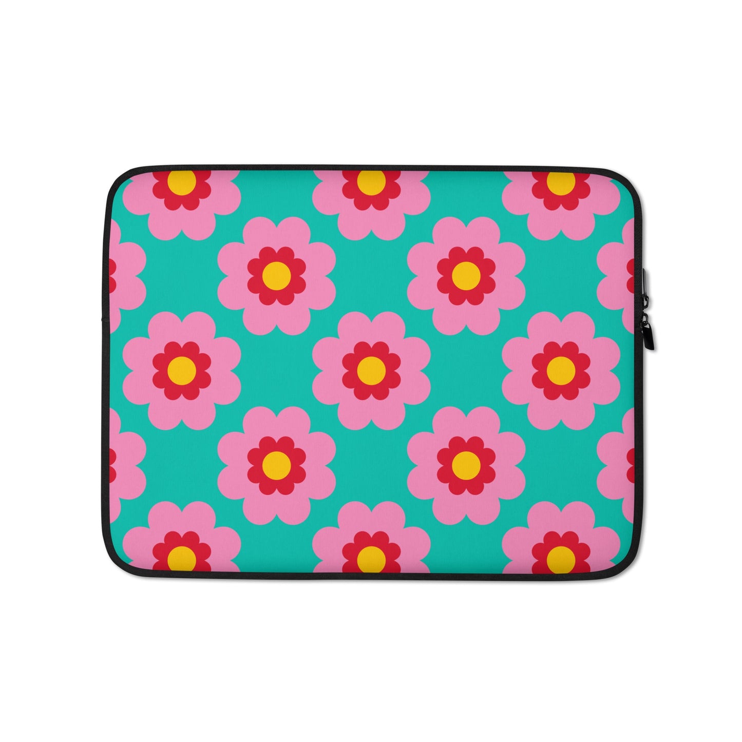 FANCY BLOOM pink mint - Laptop Sleeve - SHALMIAK