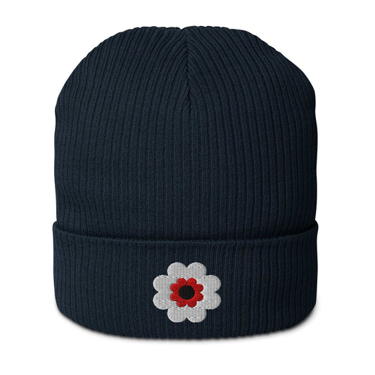 FANCY BLOOM red white - Beanie - SHALMIAK