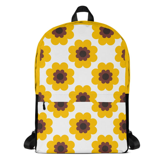 FANCY BLOOM yellow - Backpack - SHALMIAK
