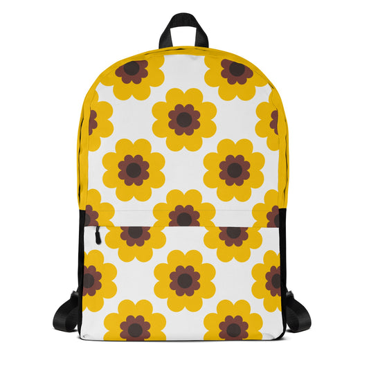 FANCY BLOOM yellow - Backpack - SHALMIAK