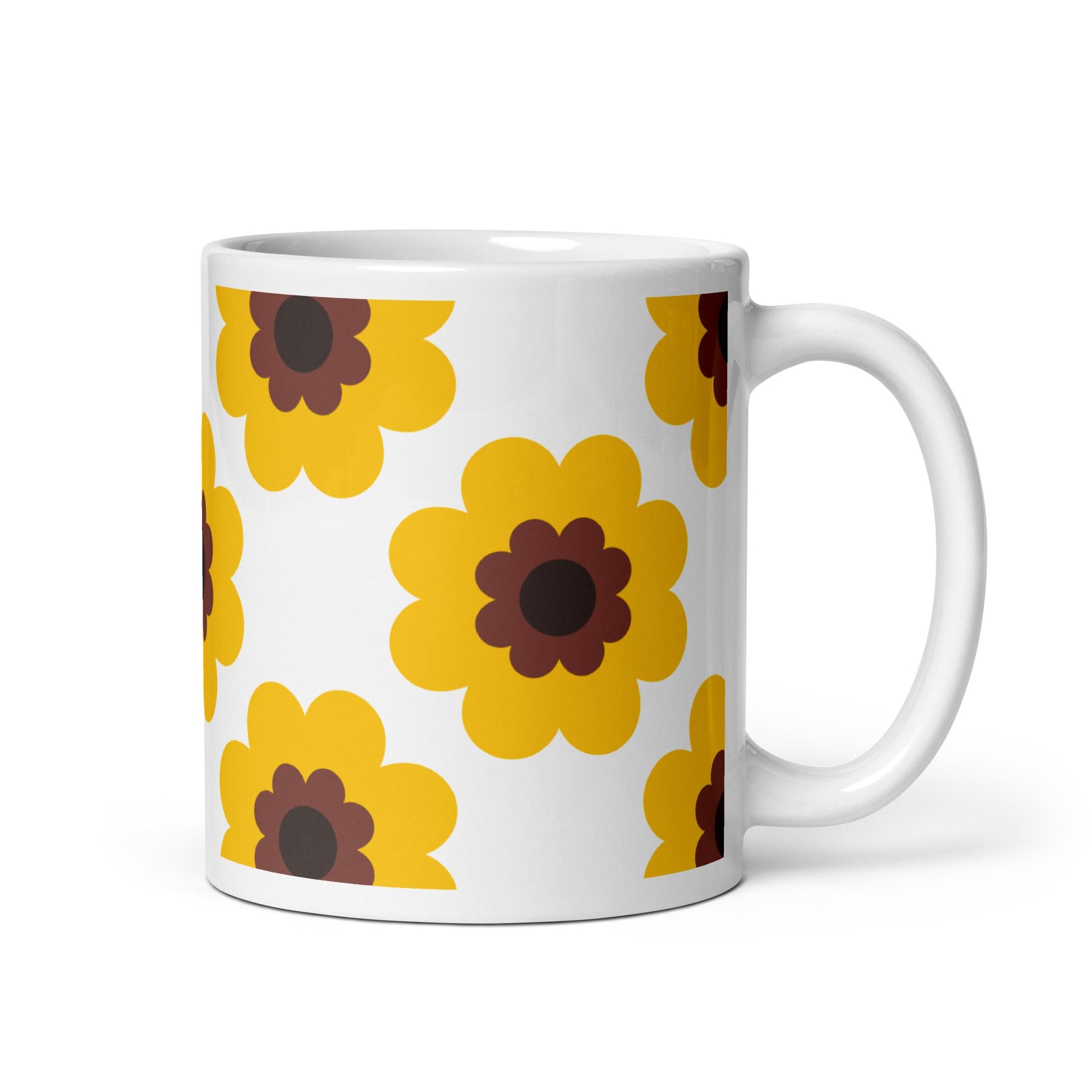 FANCY BLOOM yellow - Mug - SHALMIAK