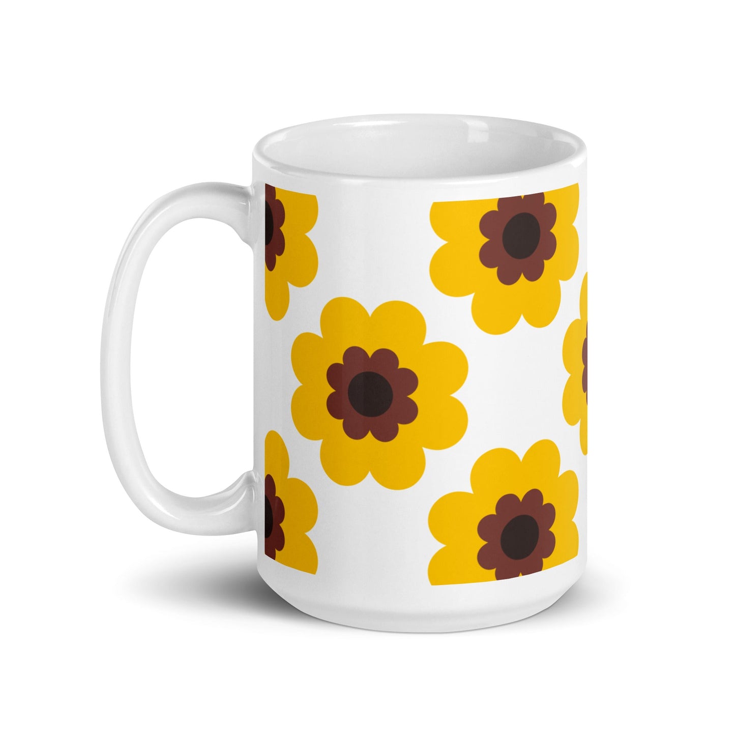 FANCY BLOOM yellow - Mug - SHALMIAK