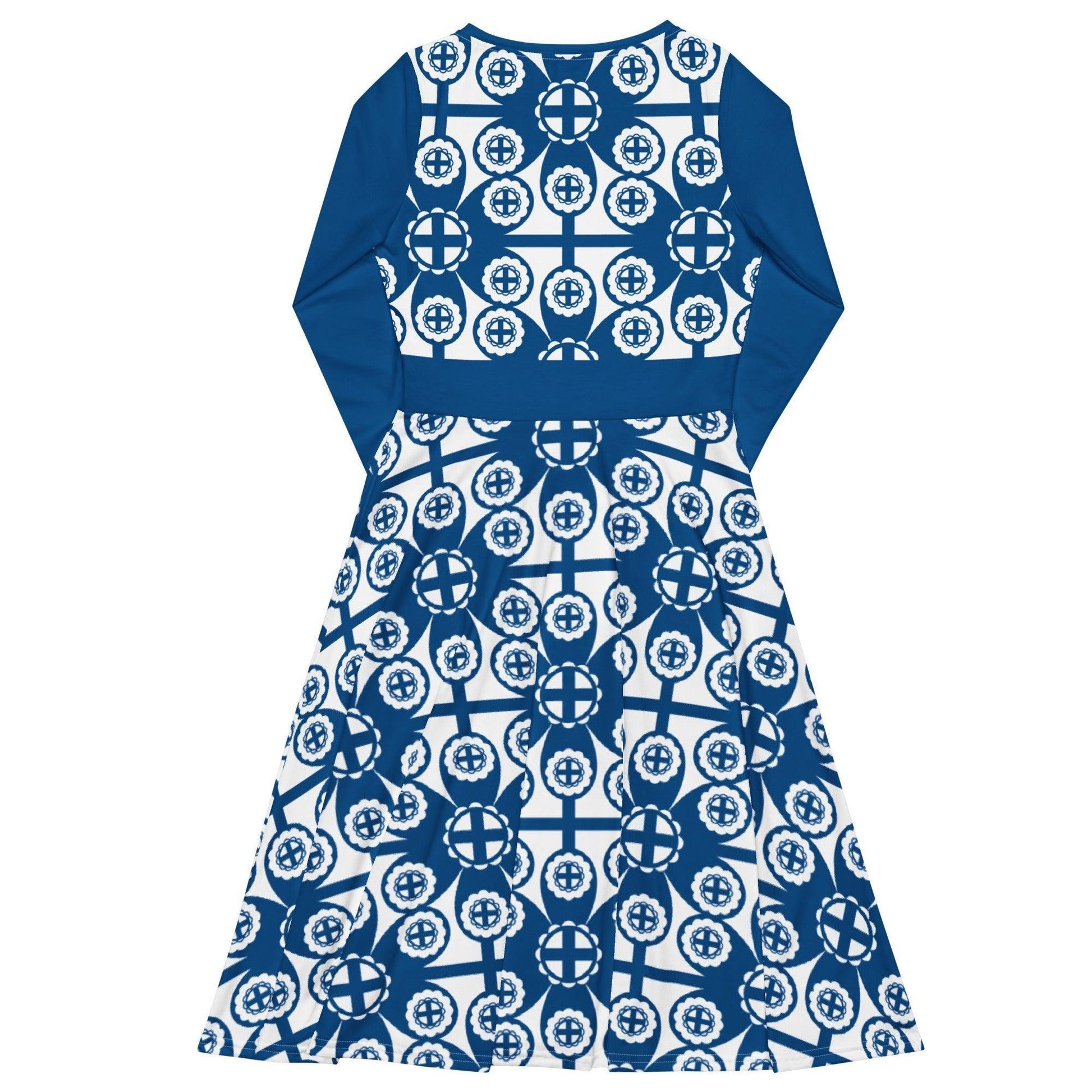 FINTASTIC - Midi Dress With Pockets - SHALMIAK