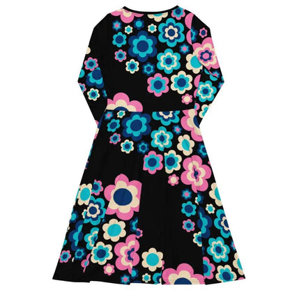 FLORA FOREVER sweet - Midi Dress With Pockets - SHALMIAK