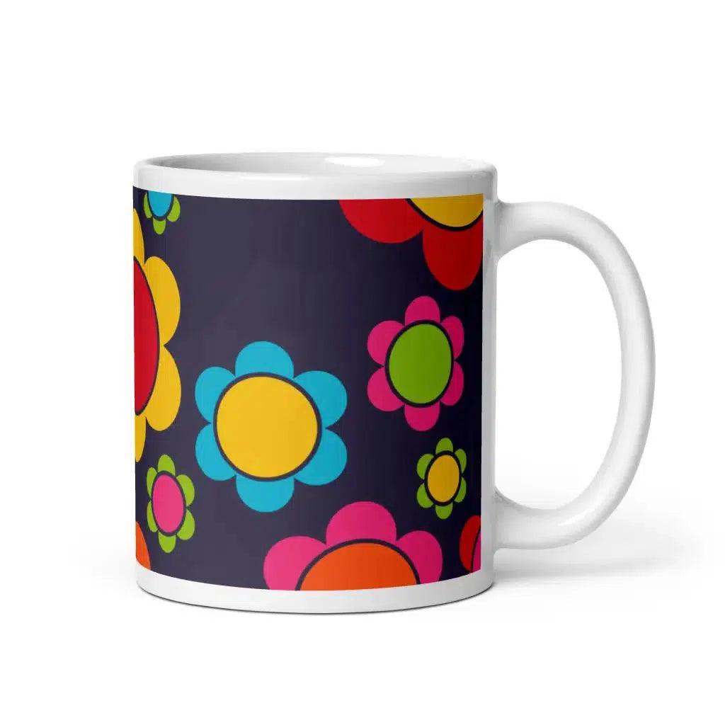 FLORA PEACE darkblue - Mug - SHALMIAK