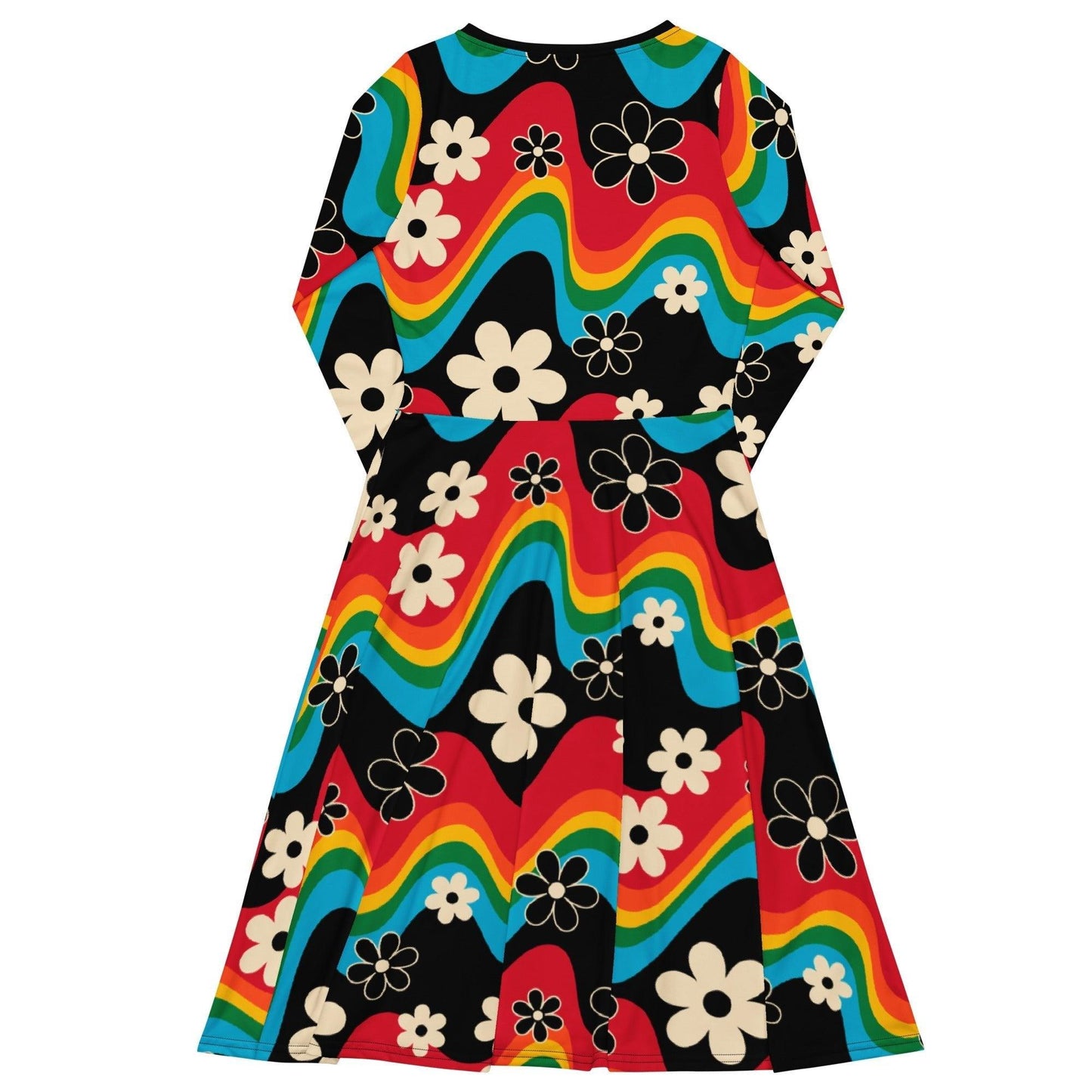 FLORA RAVE - Midi Dress With Pockets - SHALMIAK