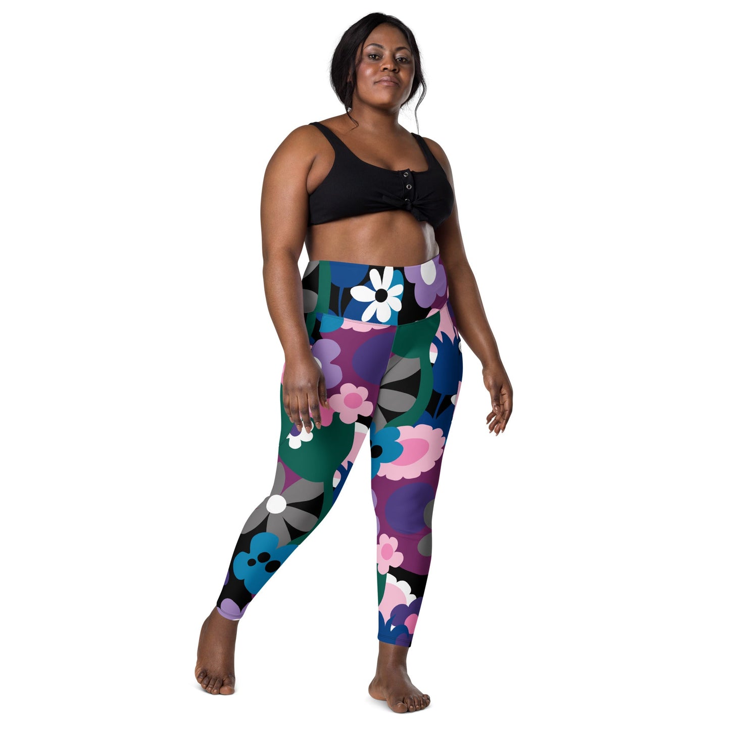 FLORALEI cool - Leggings With Pockets - SHALMIAK