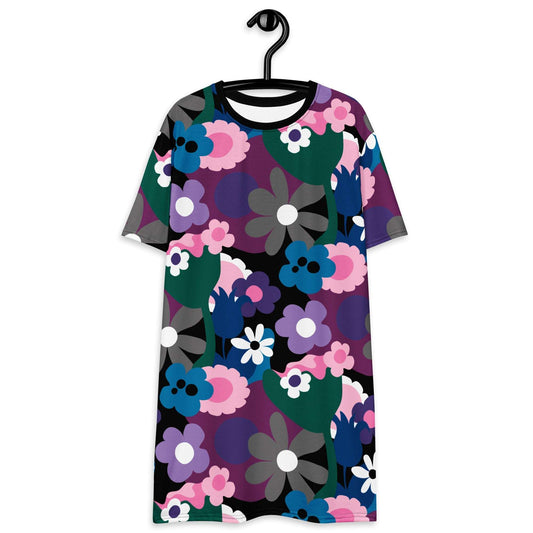 FLORALEI cool - T-Shirt Dress - SHALMIAK