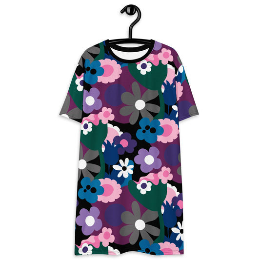 FLORALEI cool - T-Shirt Dress - SHALMIAK