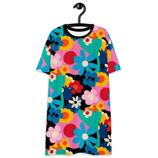 FLORALEI - T-Shirt Dress - SHALMIAK