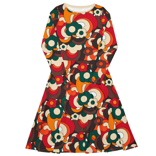 FLORENCE retro - Midi Dress With Pockets - SHALMIAK