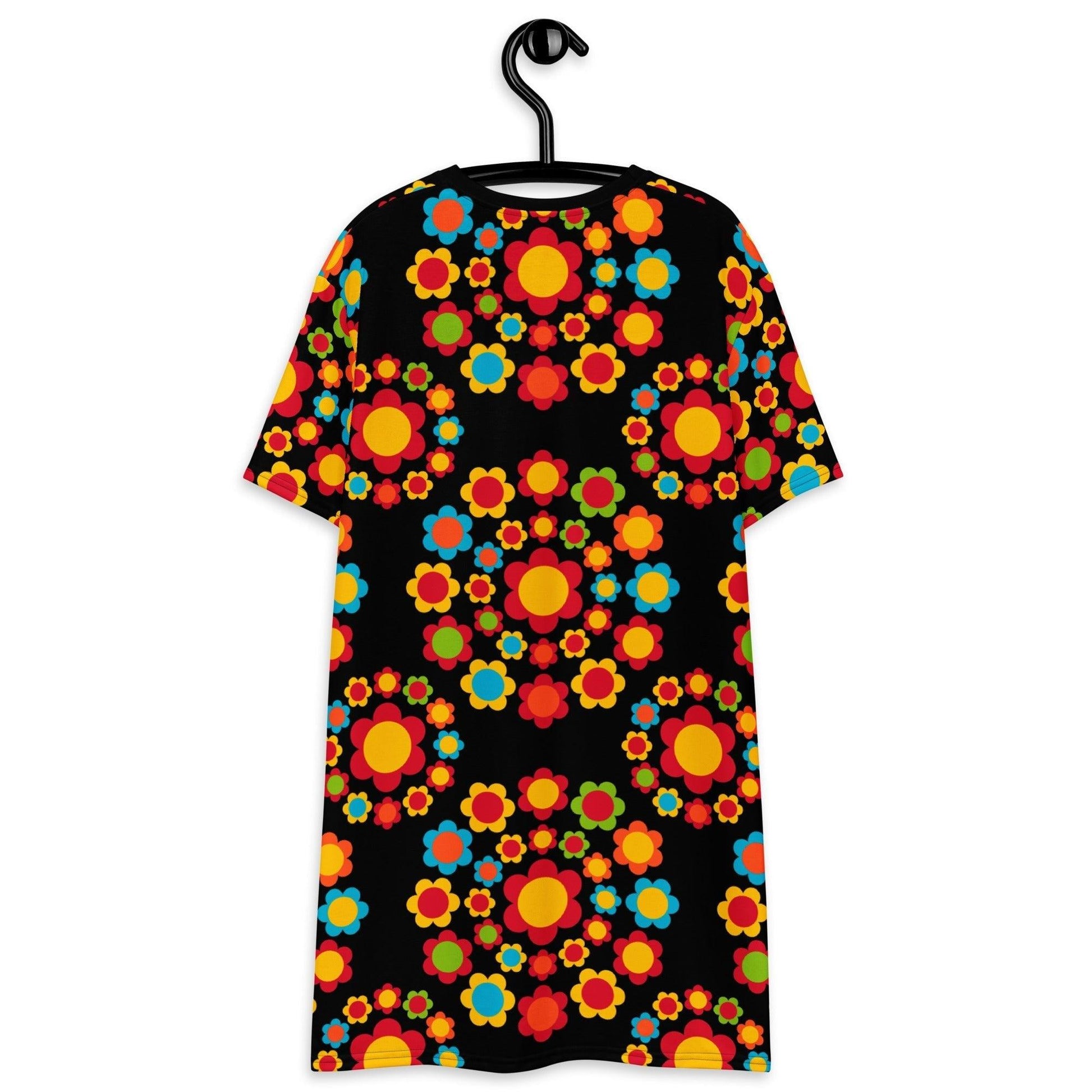 FLOWERSHOP color - T-Shirt Dress - SHALMIAK