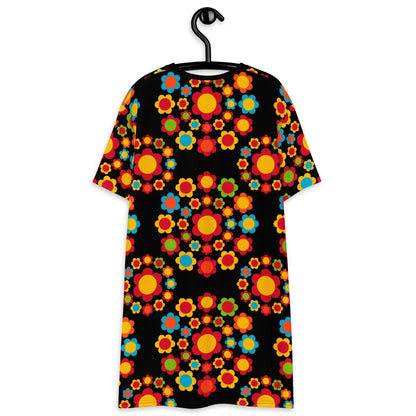FLOWERSHOP color - T-Shirt Dress - SHALMIAK