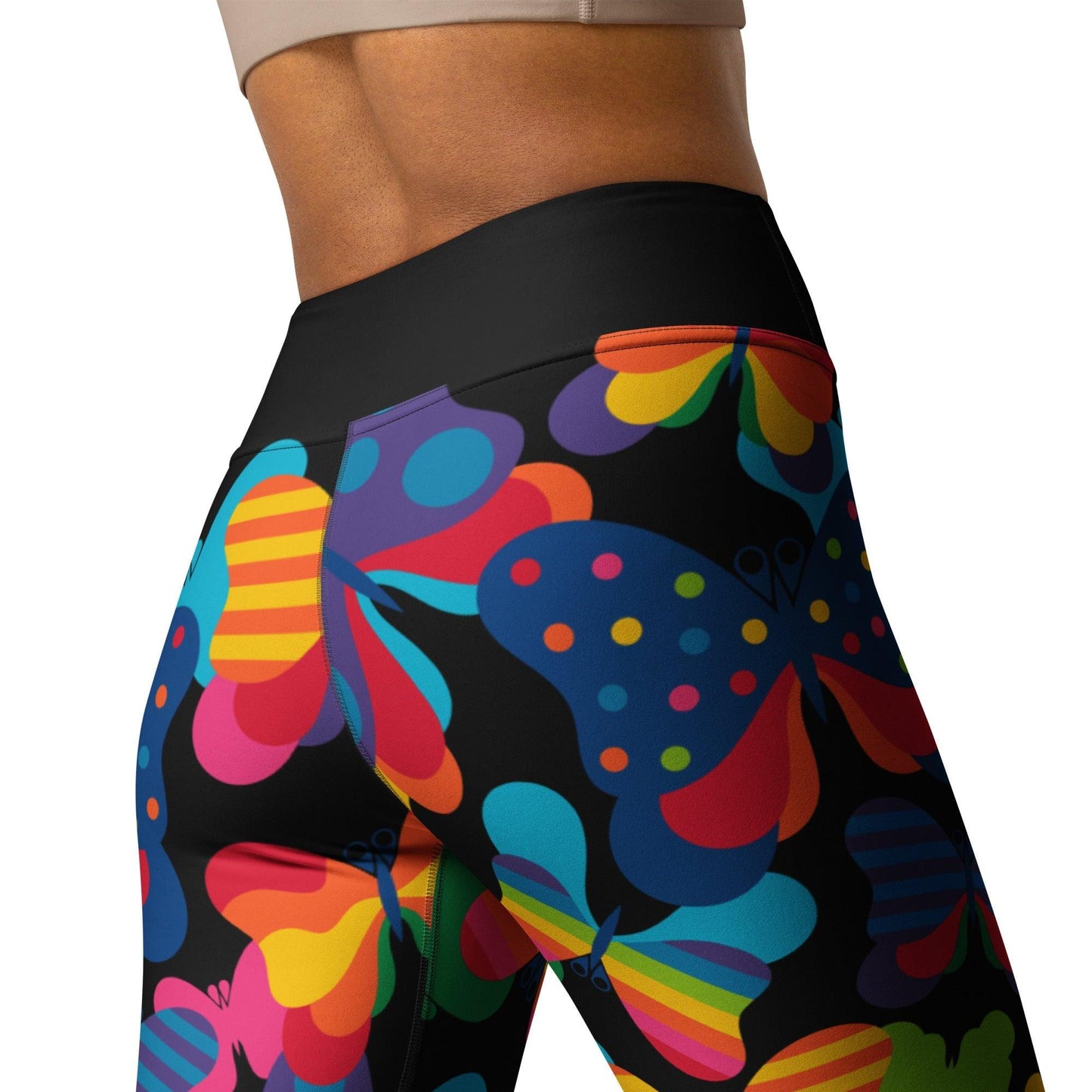 FLYRAVE black - 2 - Yoga Leggings - SHALMIAK