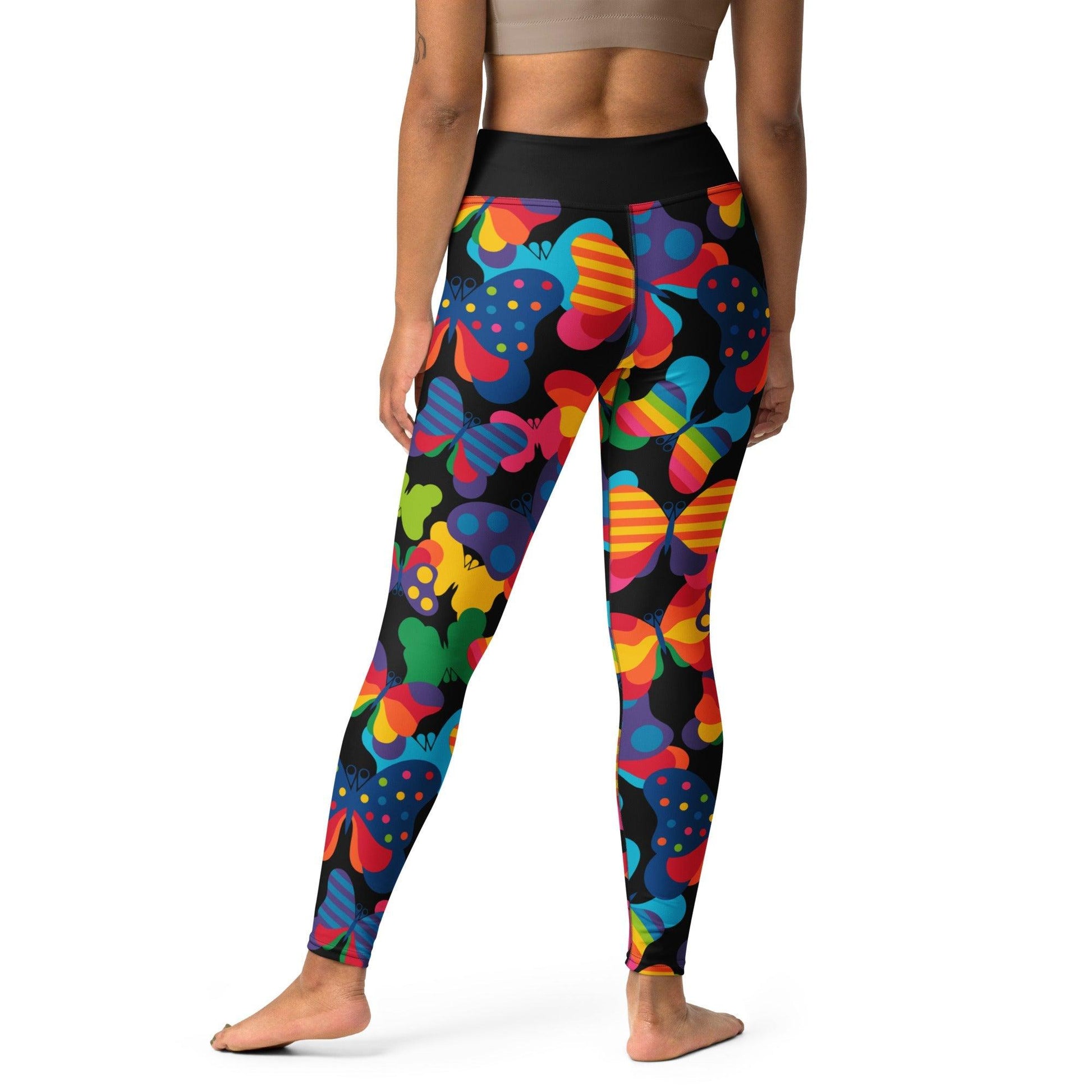 FLYRAVE black - 2 - Yoga Leggings - SHALMIAK