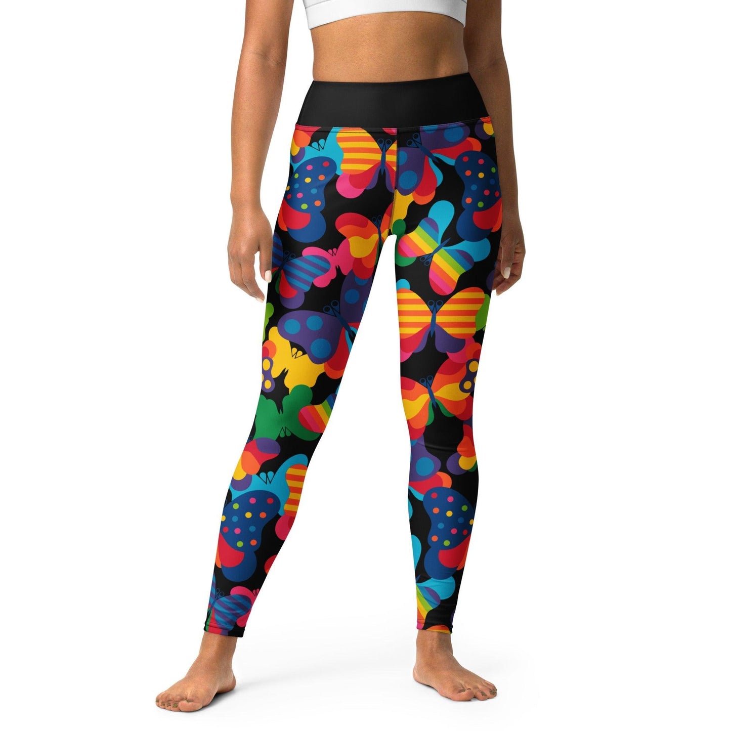 FLYRAVE black - 2 - Yoga Leggings - SHALMIAK