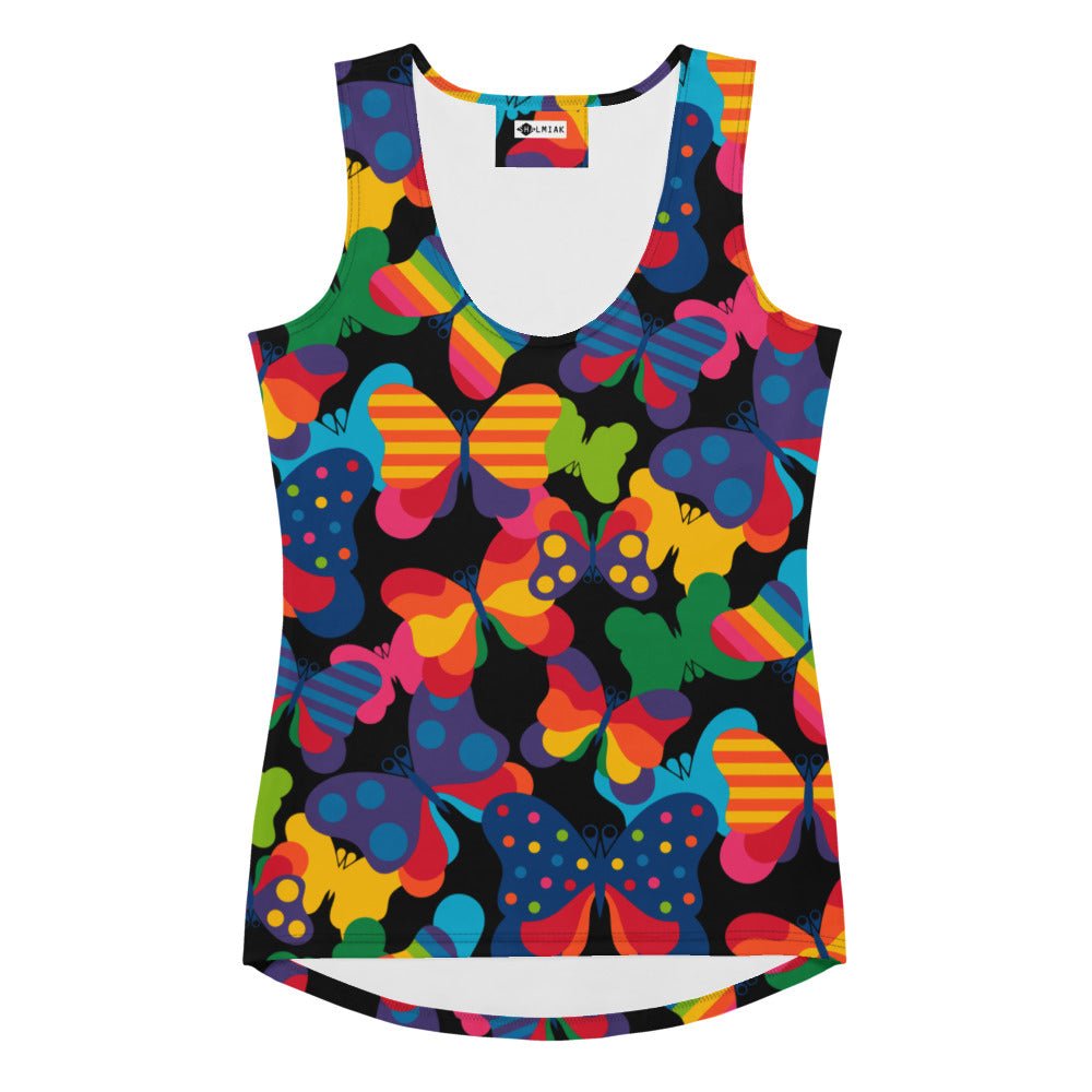 FLYRAVE black - Tank Top - SHALMIAK