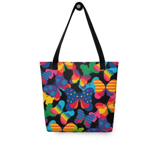 FLYRAVE black - Tote Bag - SHALMIAK