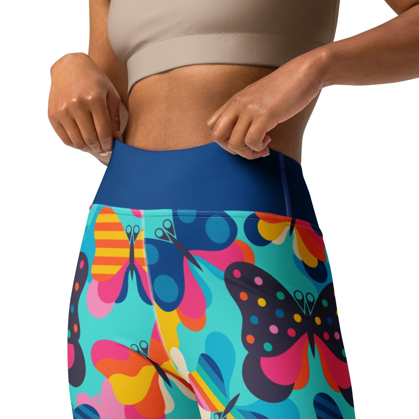 FLYRAVE turquoise - 2 - Yoga Leggings - SHALMIAK