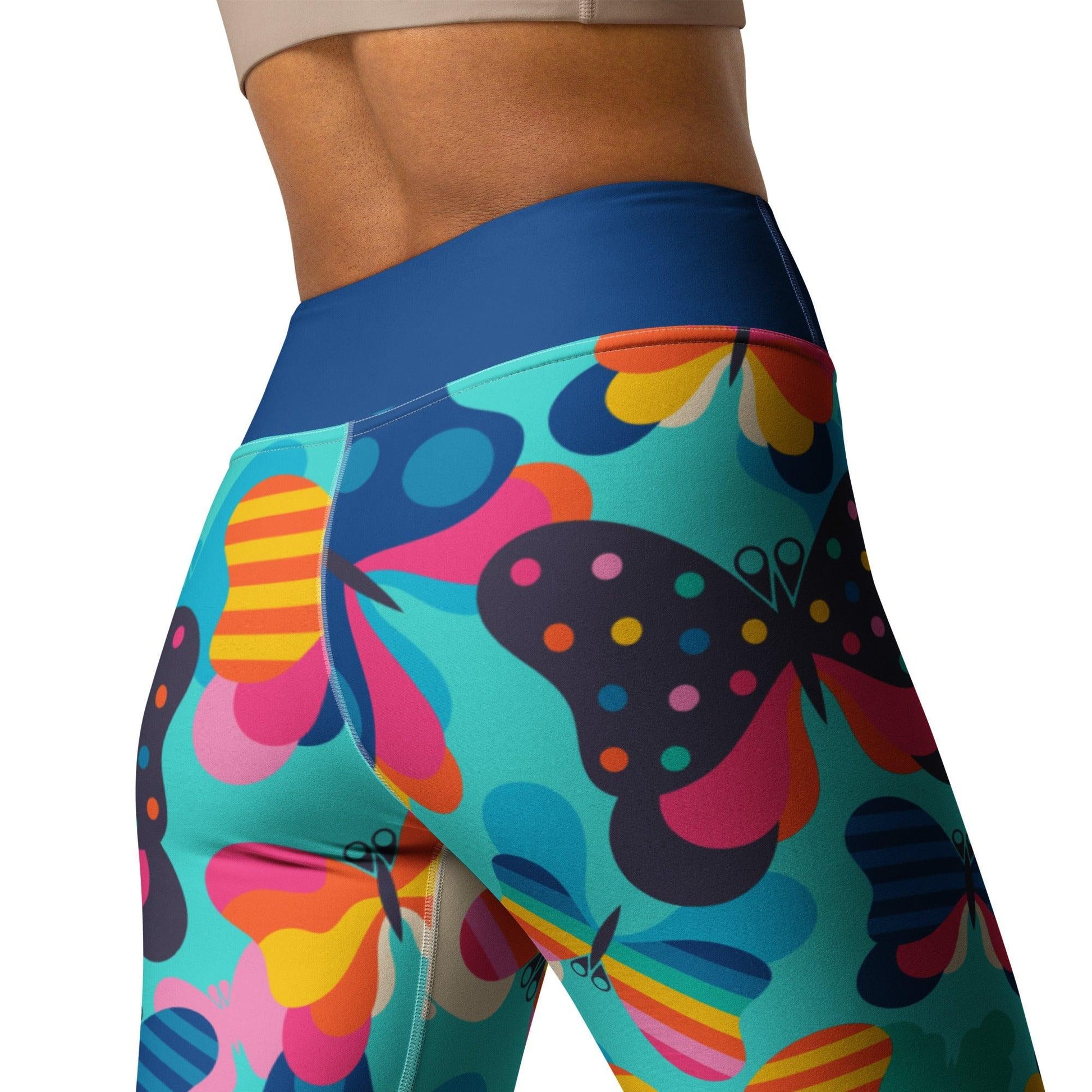 FLYRAVE turquoise - 2 - Yoga Leggings - SHALMIAK