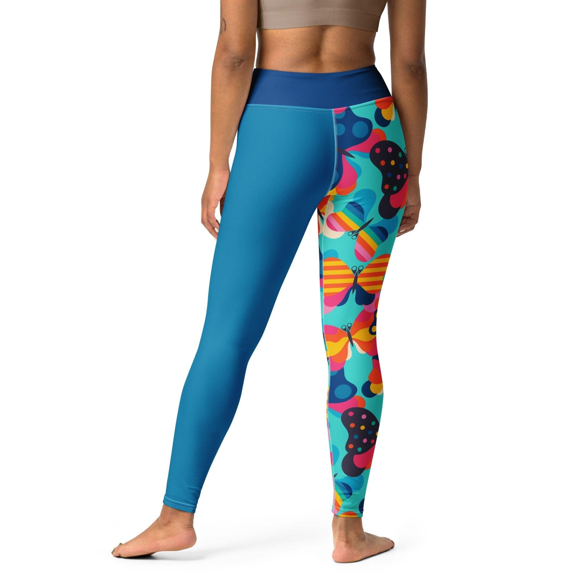 FLYRAVE turquoise - Yoga Leggings - SHALMIAK