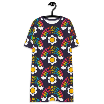 FOREVER PEACE - T-Shirt Dress - SHALMIAK