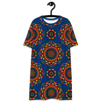FOREVERMORE folk - T-Shirt Dress - SHALMIAK