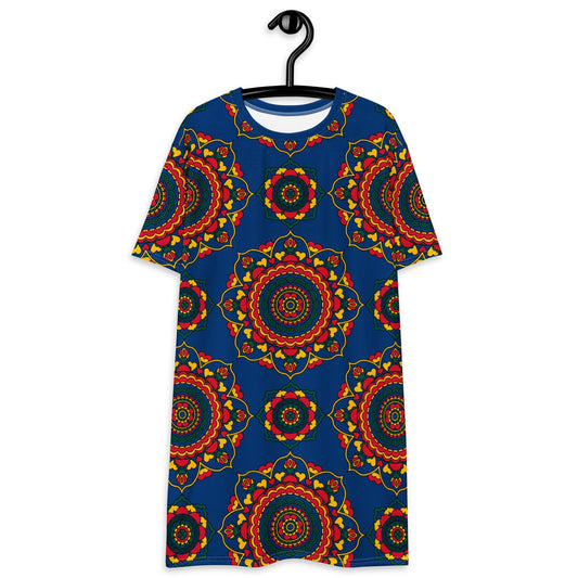 FOREVERMORE folk - T-Shirt Dress - SHALMIAK