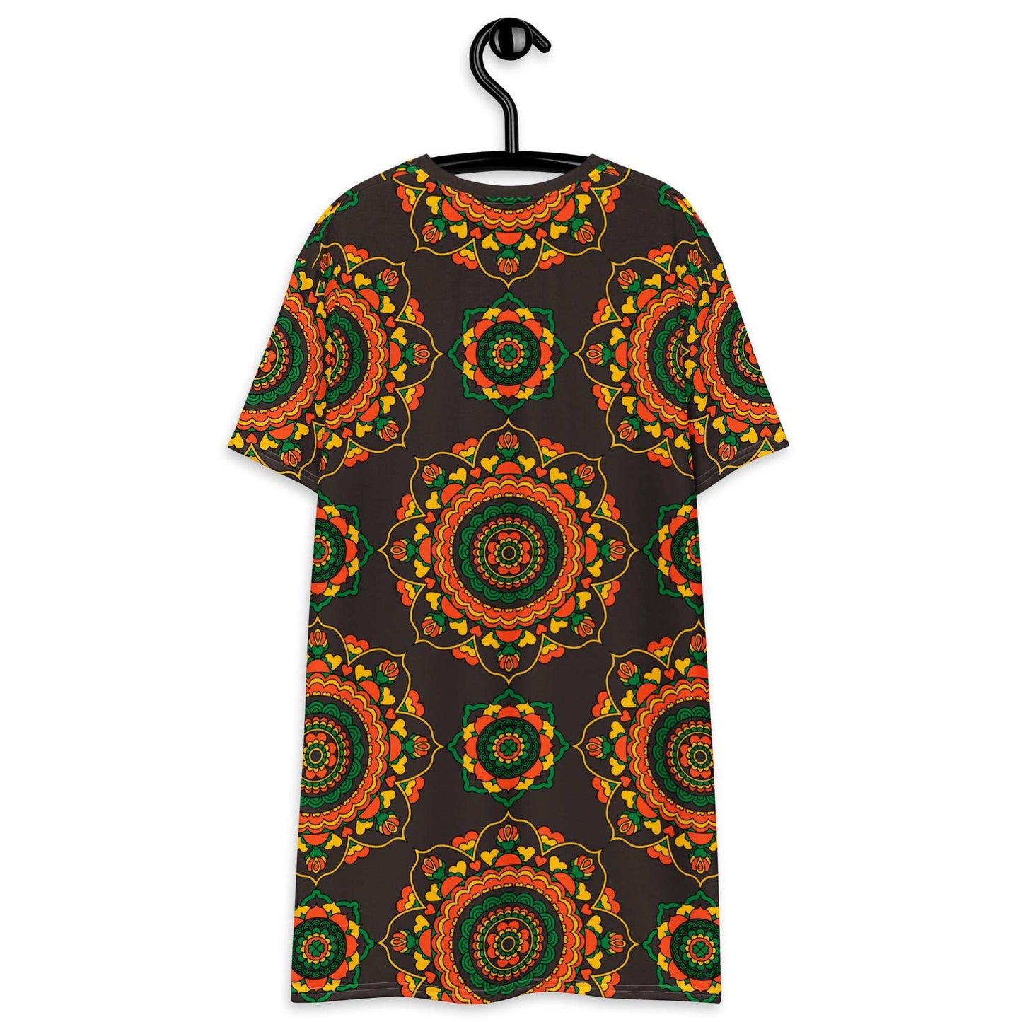 T-Shirt Dress - FOREVERMORE green brown