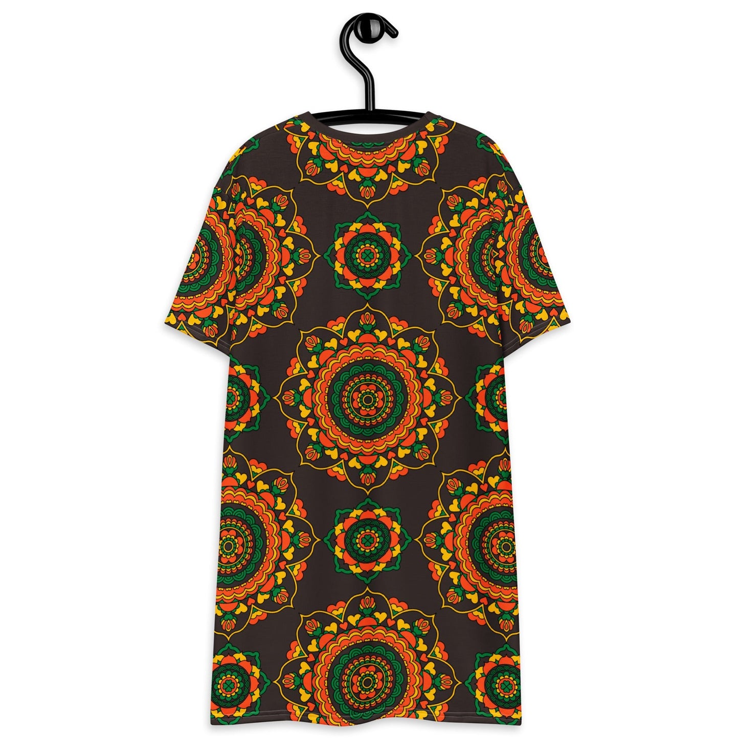 FOREVERMORE green brown - T-Shirt Dress - SHALMIAK