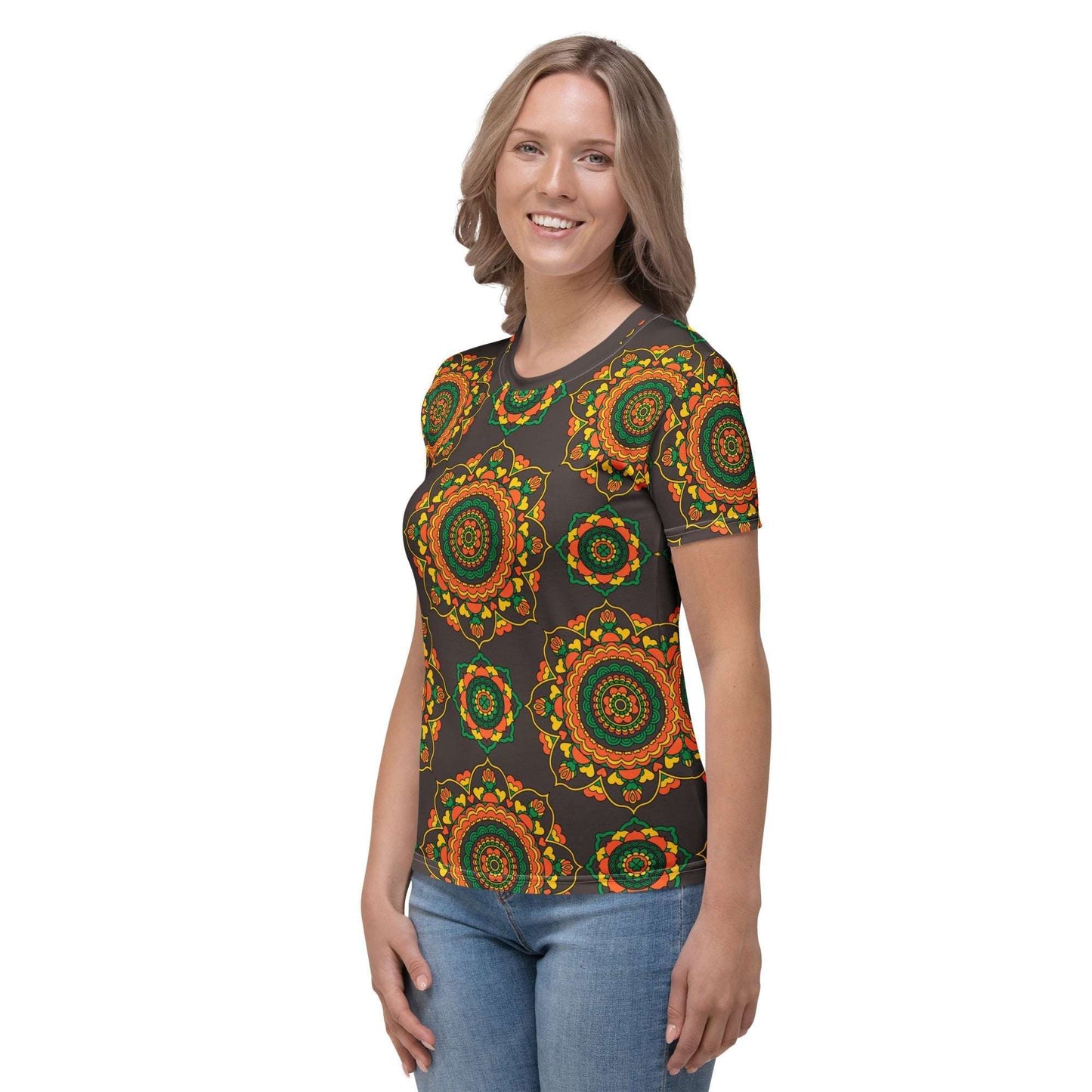 Woman's T-Shirt - FOREVERMORE green brown