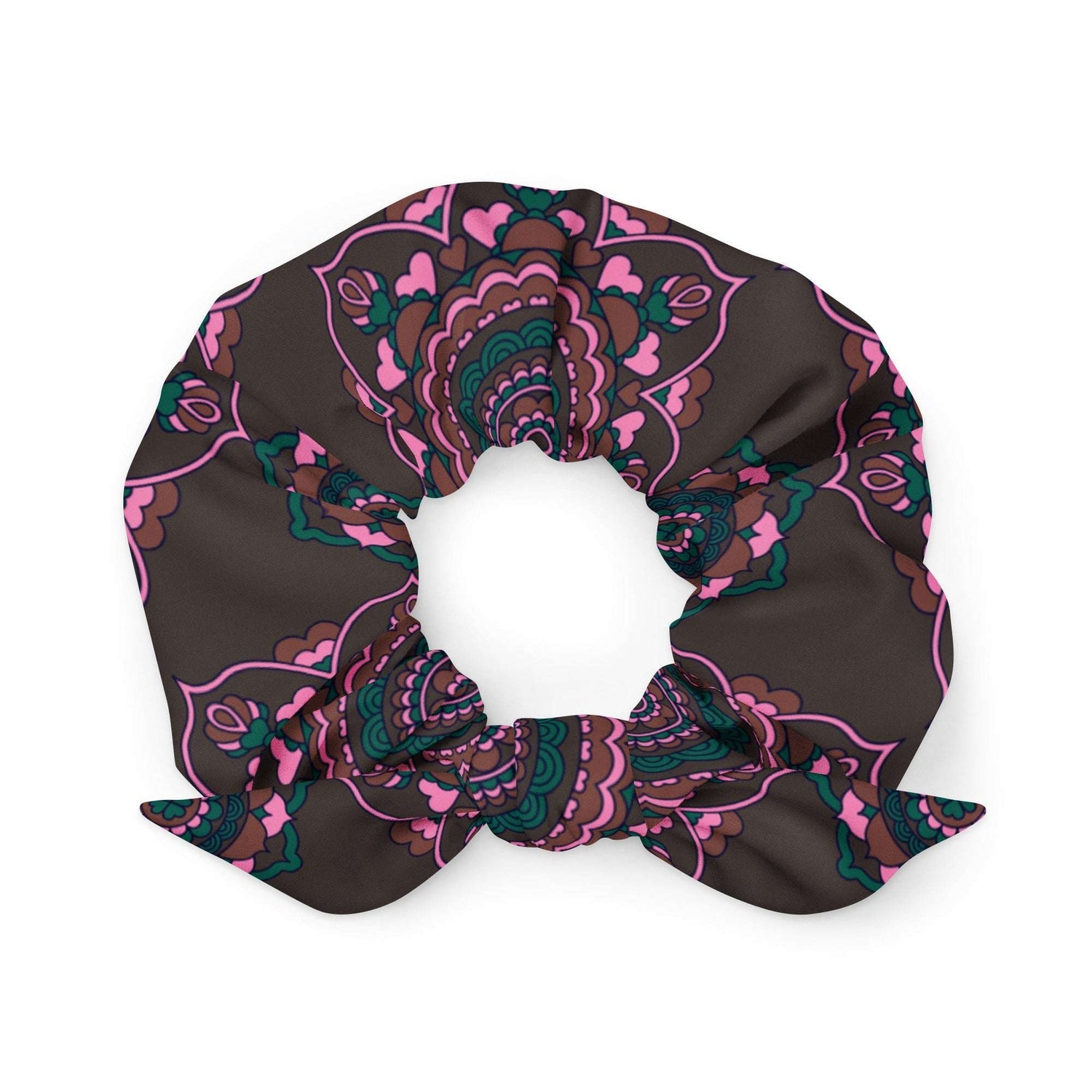 FOREVERMORE pink brown - Scrunchie