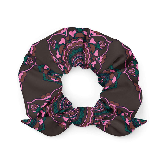 FOREVERMORE pink brown - Scrunchie
