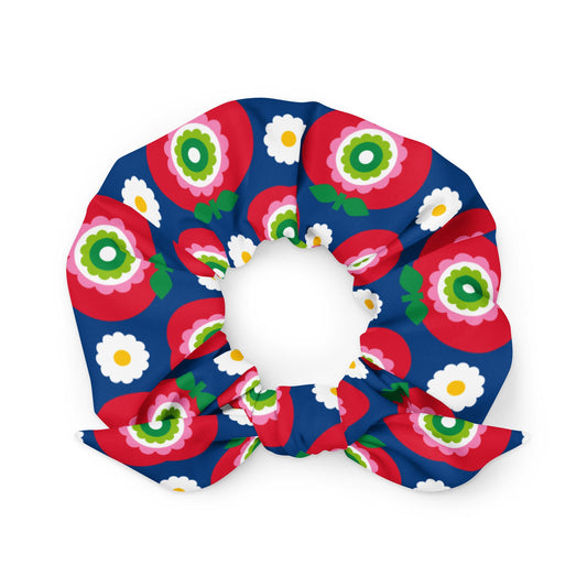 GRAND APPLE blue - Scrunchie - SHALMIAK