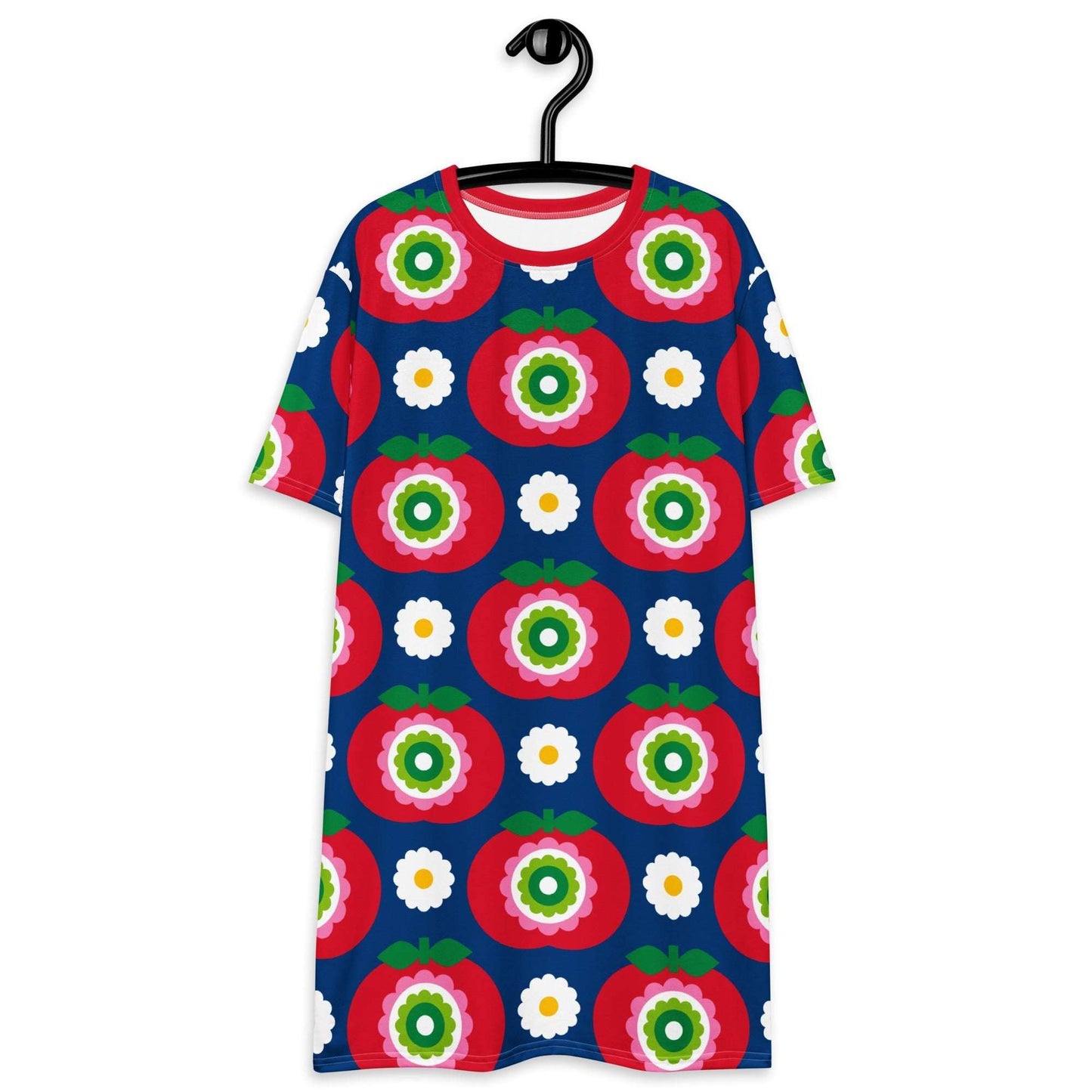 T-Shirt Dress - GRAND APPLE blue
