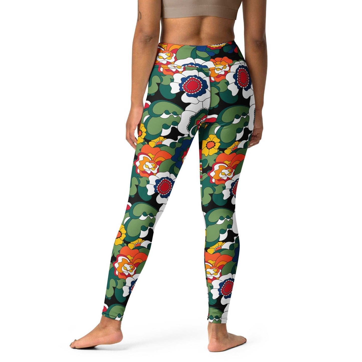 GROOVY KURBITS black - Yoga Leggings - SHALMIAK