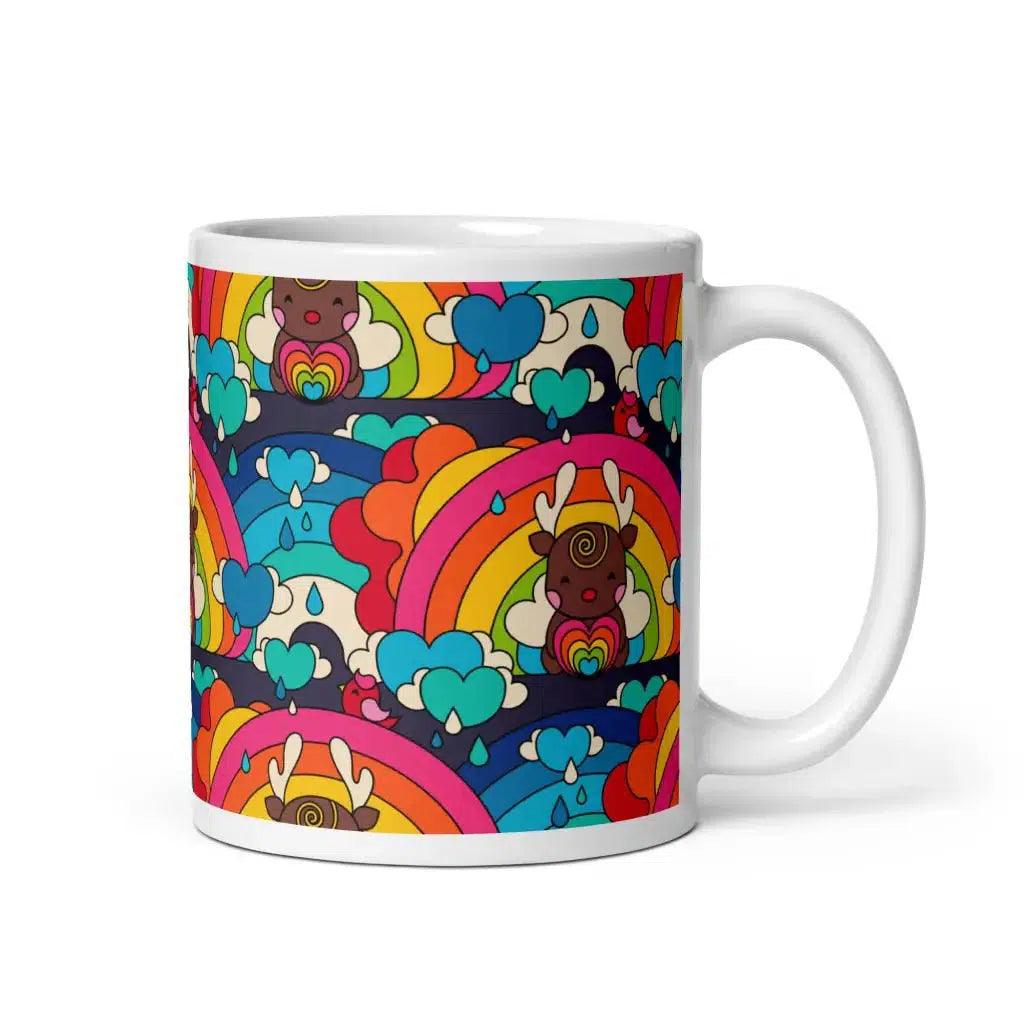 HAPPY RAINDEAR - Mug - SHALMIAK