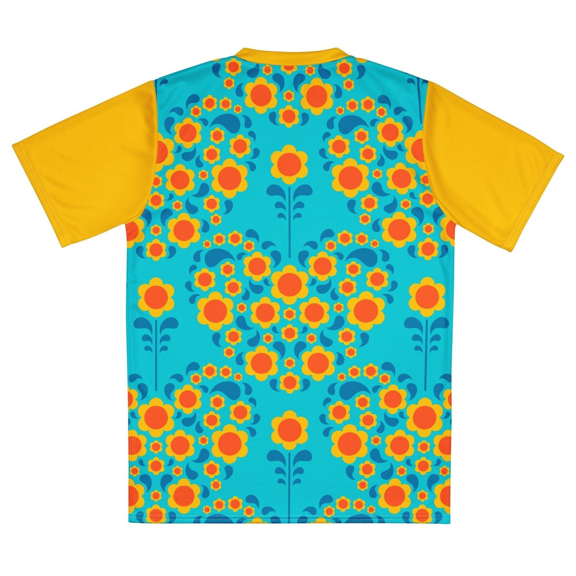 HEARTBEAT orange blue - Sports Jersey - SHALMIAK