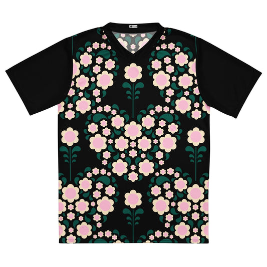 HEARTBEAT pink black - Sports Jersey - SHALMIAK