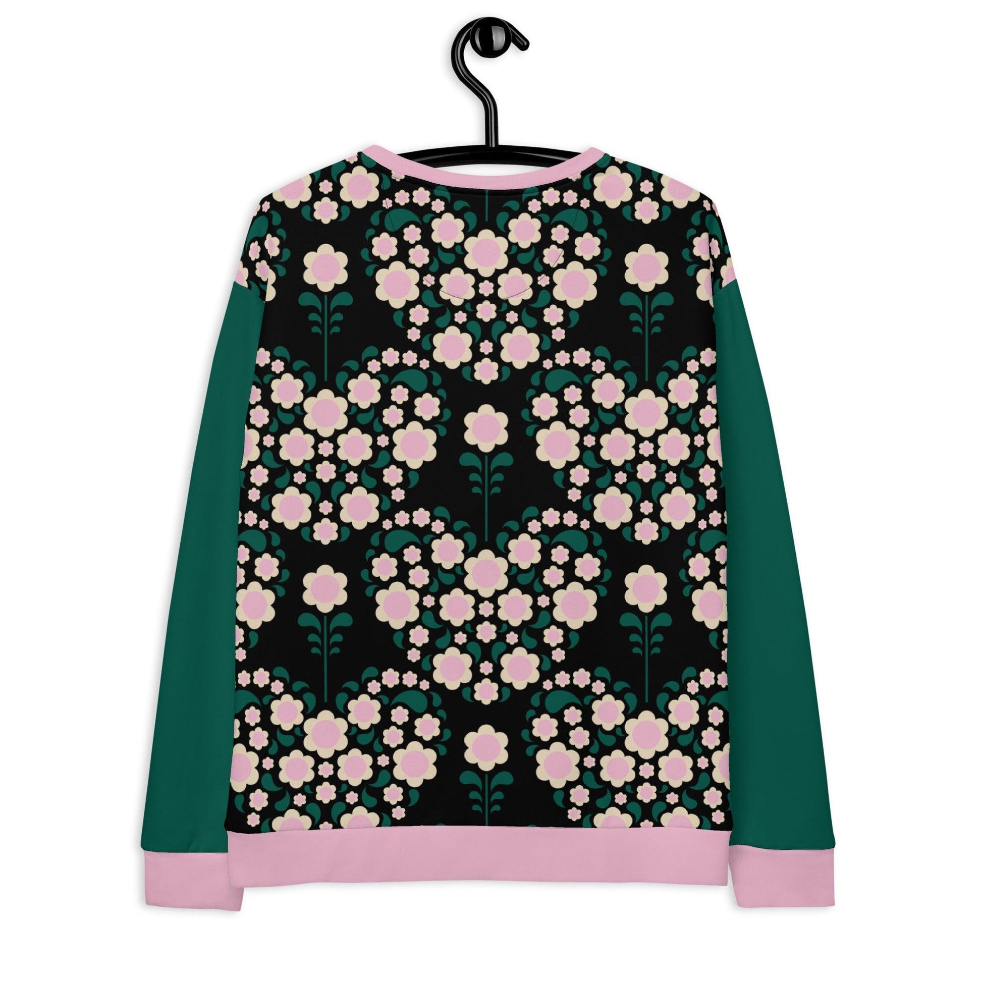 HEARTBEAT pink black - Sweatshirt - SHALMIAK