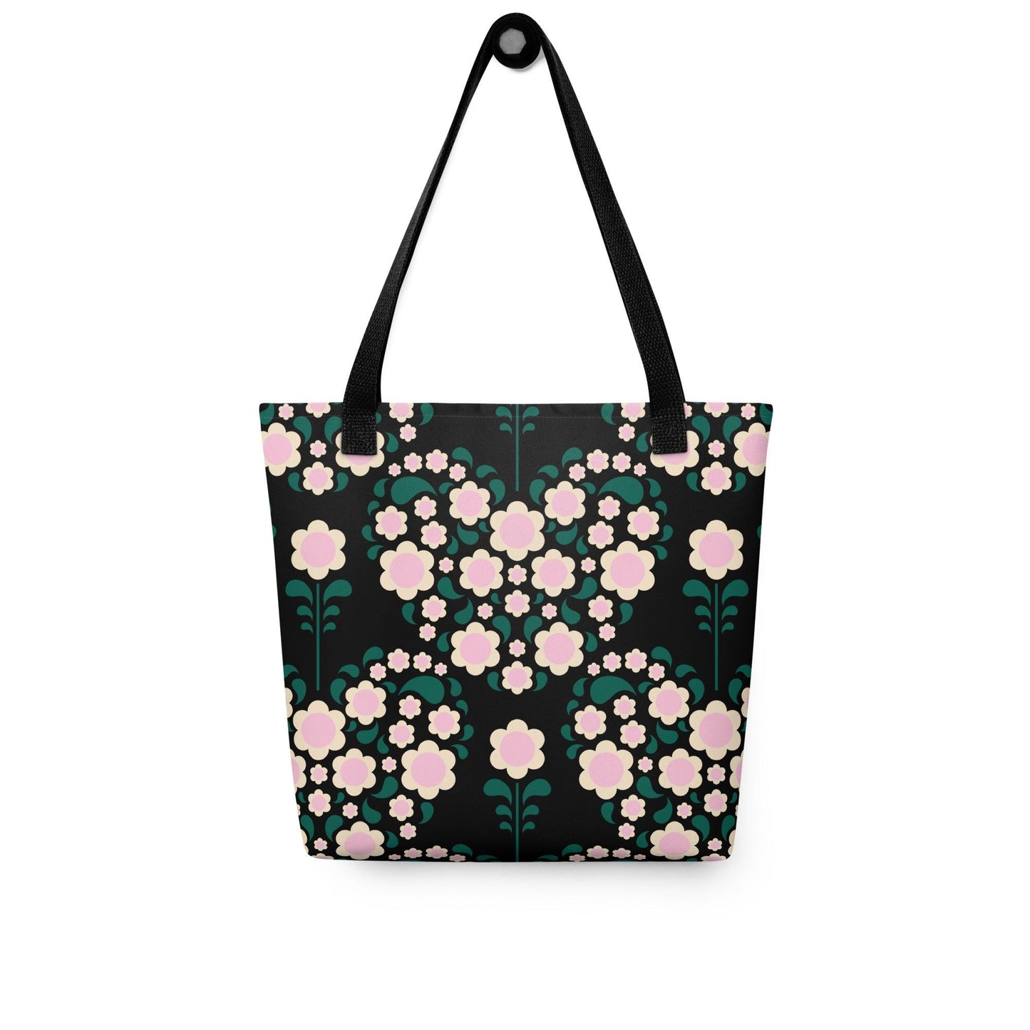 HEARTBEAT pink black - Tote Bag - SHALMIAK