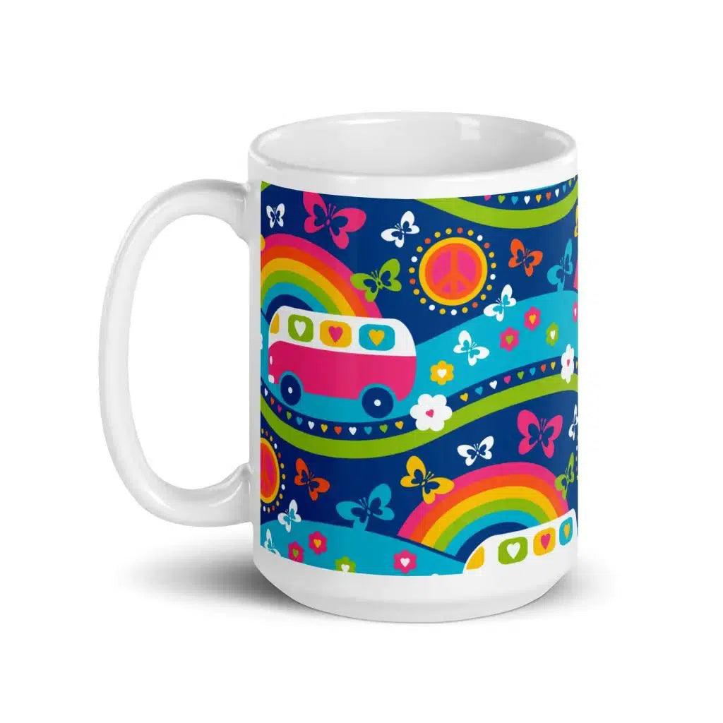HIPPIE DAY pastel - Mug - SHALMIAK