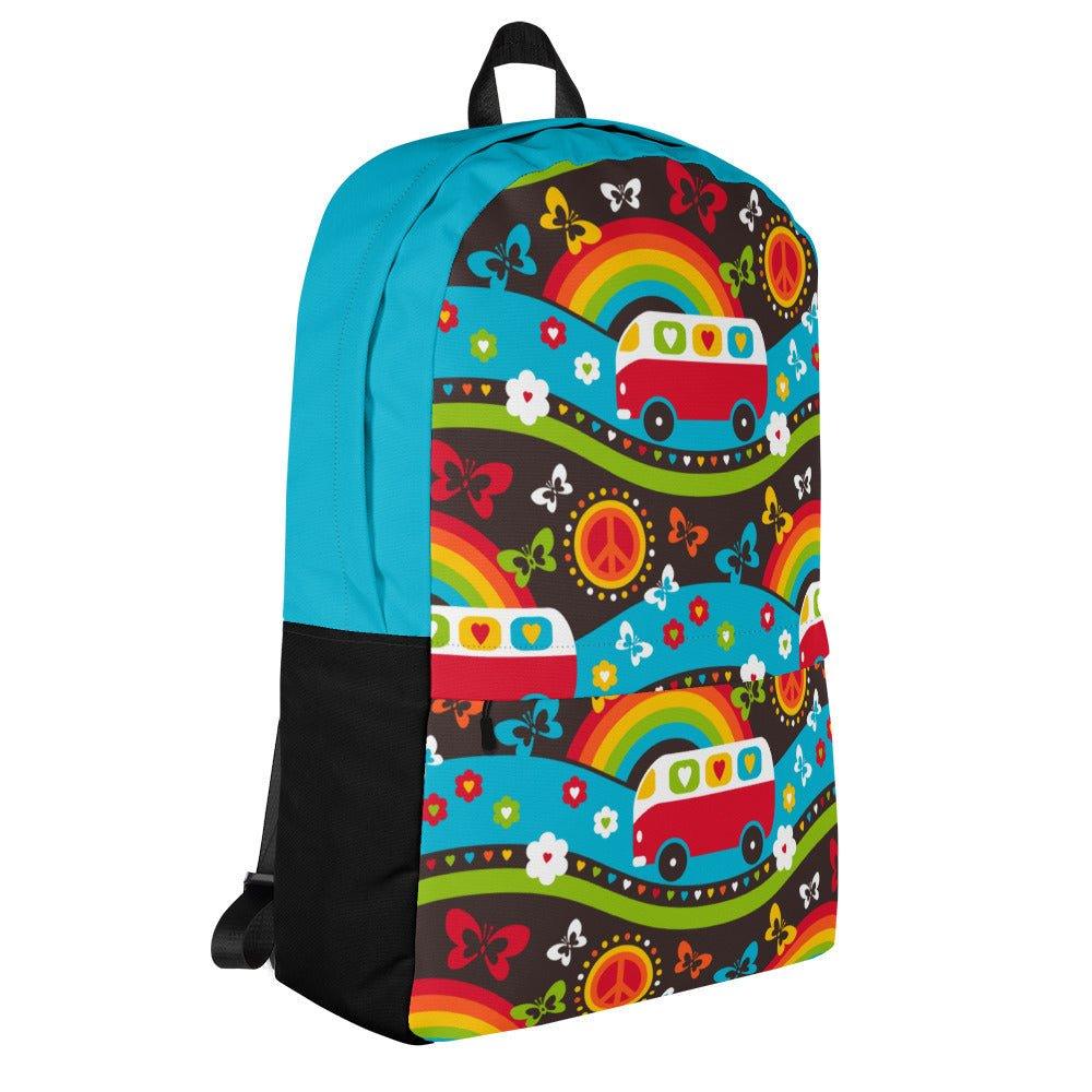 HIPPIE DAY rainbow - Backpack - SHALMIAK