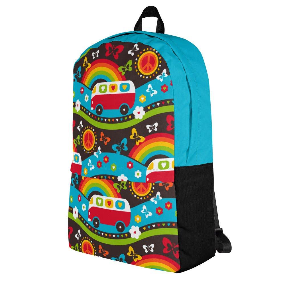 HIPPIE DAY rainbow - Backpack - SHALMIAK