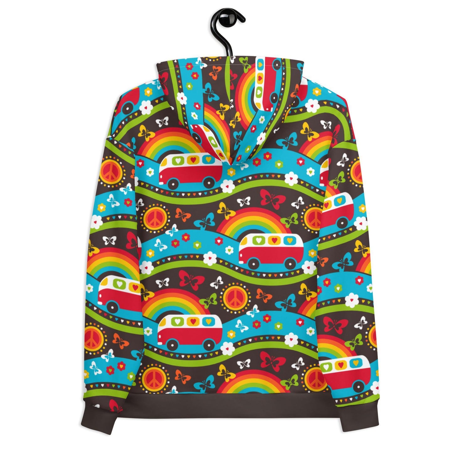 HIPPIE DAY rainbow - Hoodie - SHALMIAK