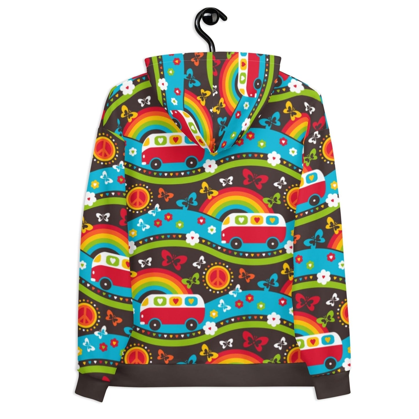 HIPPIE DAY rainbow - Hoodie - SHALMIAK