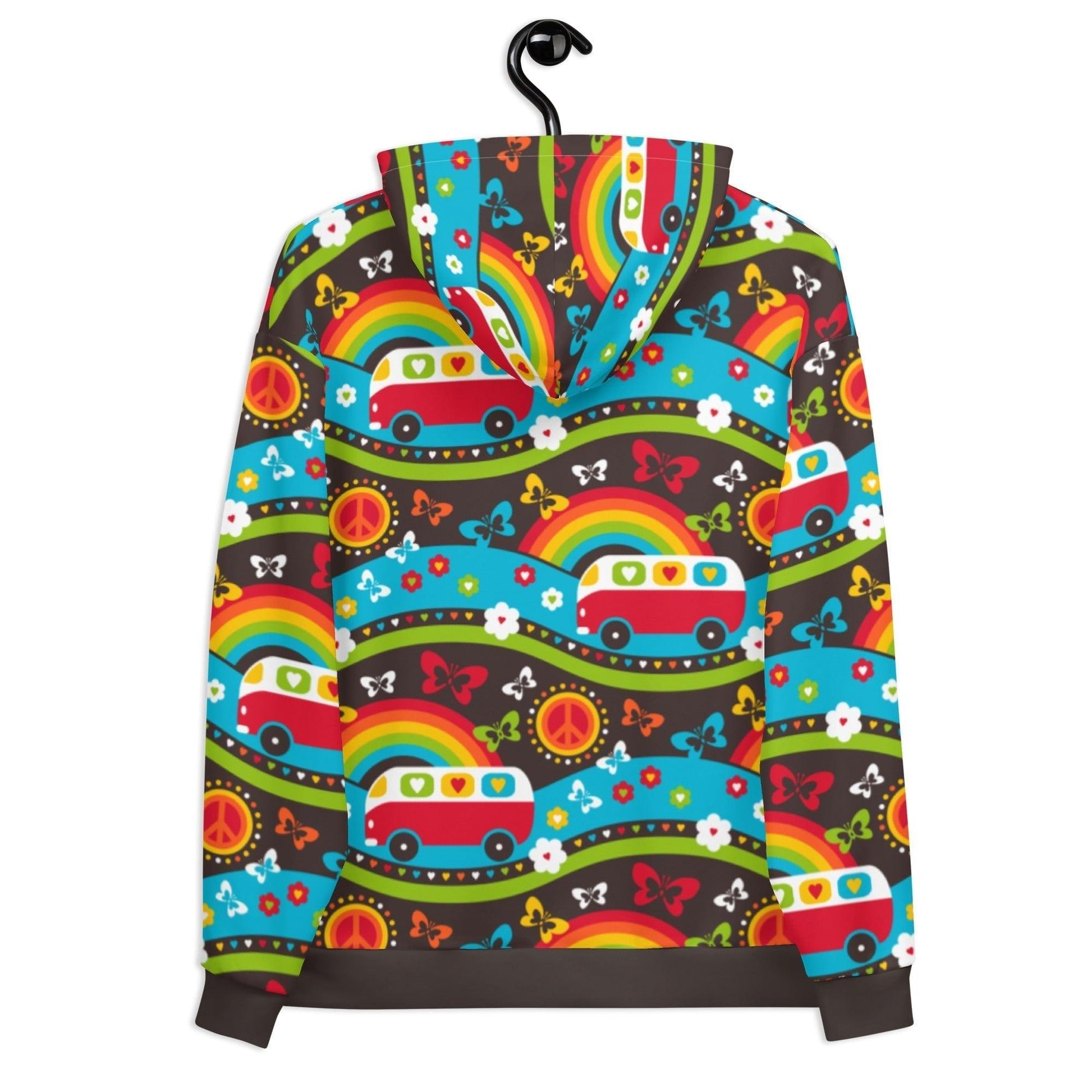 HIPPIE DAY rainbow - Hoodie - SHALMIAK